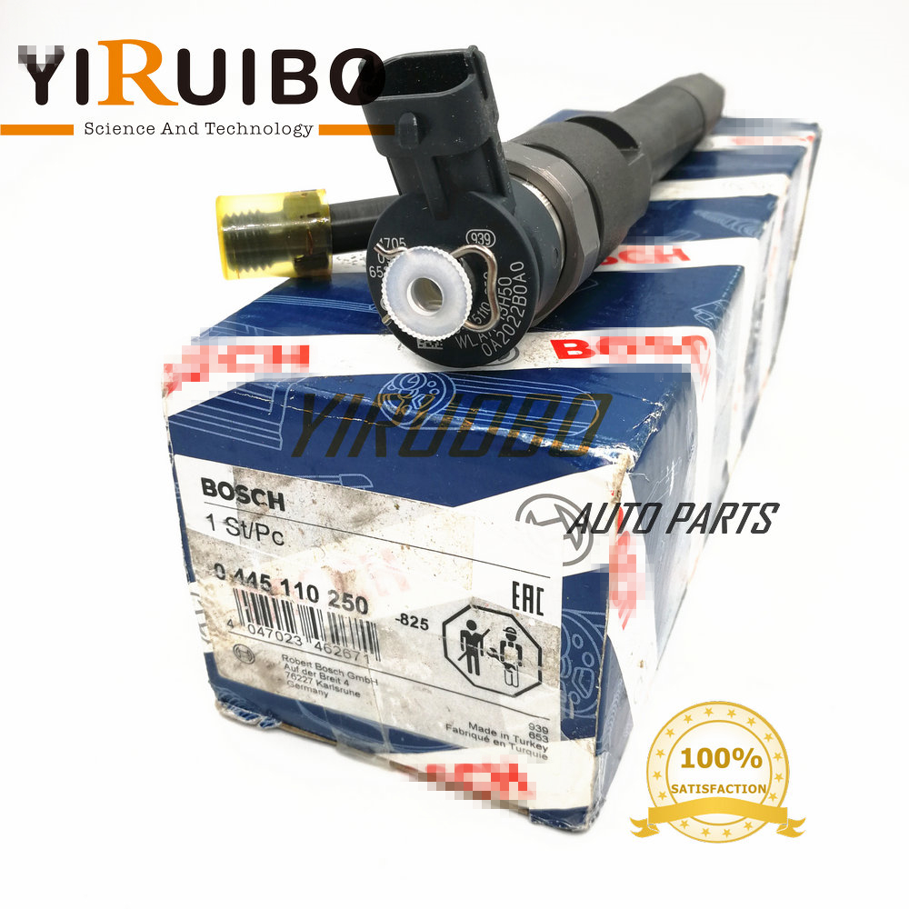 Genuine injector 0445110250 , 0445110 250 original WLAA-13-H50 , WLAA 13H50 , WLAA13H50 , WLAA-13-H50A