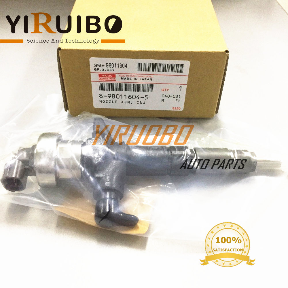 DENSO INJECTOR 095000-6980, 095000-6983, 8980116040, 8980116041, 8980116045, 8-98011604-5