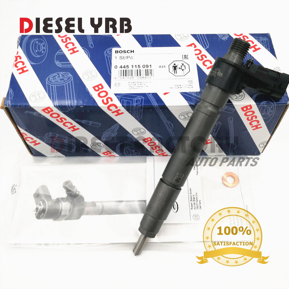 GENUINE AND BRAND NEW DIESEL FUEL INJECTOR 0445116043, 0445116073, 0445115091 02JDE36716, LR056366, LR022335, 9687454480