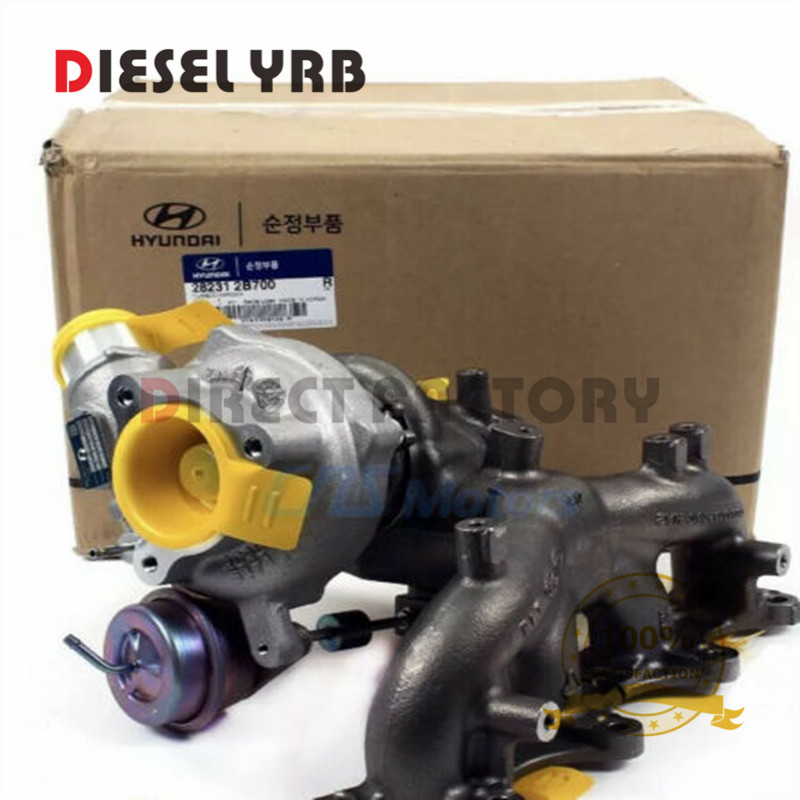 Genuine New OEM Turbocharger 28231-2B700 for Hyundai Veloster Turbo 2013-2016